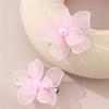Primavera Transfronteriza Nuevos Accesorios para el Cabello Diseño Simple Estilo Pequeño Fresco y Lindo Decoración de Flores y Perlas Pinza para el Cabello para Niños