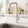 Torneira de Cozinha Extensível Cor Cinza-Arma de Cobre Puro para Uso Doméstico, Adequada para Pia e Lavagem de Louça, com Água Quente e Fria e Recursos Anti-Salpicos
