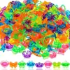 Anillo Transparente Joyería Infantil Lindo Dibujo Animado Divertido Huevo Regalo Juguete Pequeño Cápsula Juguete de Fiesta