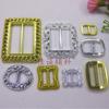8 hebillas japonesas doradas y plateadas galvanizadas hebilla de cintura de Papá Noel hebilla de zapato botones para manualidades 2-6.5cm