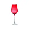 Copo de Vinho Tinto de Vidro Cristal Copo de Champanhe Copo de Vinho Vermelho para Presente Taça Multicor Copo de Vinho Tinto Fada