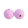 Cuentas de Silicona de 15 mm, Redondas para Pulsera de Abalorios DIY, Llavero, Accesorios para Joyería, Cuentas Sueltas al por Mayor en Stock