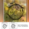 Adesivos Estáticos de Halloween Transfronteiriços Atacado Teia de Aranha Silhueta de Morcego Adesivos Não Adesivos Removíveis Decoração de Vidro Adesivos de Janela