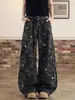 Jeans de trabajo camuflados deconstruidos estilo americano para hombre, nuevos pantalones anchos versátiles de moda 2026, pantalones largos holgados vintage
