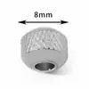 Contas de Malha de Aço Inoxidável Contas de Abacaxi Contas com Furo Contas DIY Joias de Contas Pulseira Acessórios com Contas Multi-Especificação