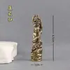 Latón Retro Antiguo Ocho Inmortales sobre el Mar Adorno Pequeño para el Hogar Decoración Escritorio de Oficina Mascota de Té Adornos Piezas de Juguete de Mano