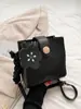 Bolsa de Ombro Versátil e Fashion 2025 Nova Moda Bolsa Transversal Cor Contrastante Bolsa Quadrada Pequena Bolsas Mini Bolsa Pequena
