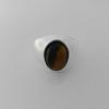Anillo de Moda Europeo y Americano Nicho Lujo Ligero Vintage Cobre Chapado en Oro Incrustado Ágata Ojo de Tigre Simple Elegante Personalizado para Hombre y Mujer