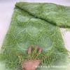 Buena calidad diseño de borlas de alta gama nuevo lentejuelas bordadas cuentas falda de danza Xinjiang tela de gasa para boda