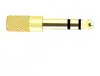 6.5 revolución 3.5mm adaptador de audio hembra piano electrónico batería electrónica amplificador de potencia altavoz adaptador de auriculares 6.5