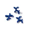 Pingente de Cachorro Balão de Liga Colorida Macaron Brincos Charme de Cachorro Balão Acessórios para Chaveiro Colar