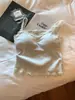 Exquisita Camisola con Lazo y Hermoso Encaje en la Espalda para Mujer, Ropa Interior y Exterior de Verano con Copas, Hermoso Top Base para la Espalda