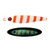 Señuelo jig de fundición para costa transfronterizo 20g 30g 40g para caballa y pez azul, señuelo jig de jigging lento y recogida rápida, señuelo luminoso al por mayor