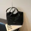 Bolsa Melard Vintage Feminina 2025 Inverno Versátil Bolsa de Ombro Bolsa Tote de Grande Capacidade Bolsa Fosca de Alta Qualidade
