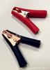 Pinza de batería de coche Yuanzhuo de 100 A con revestimiento de cobre/pinza de cocodrilo de alta corriente, individual, roja y negra
