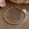 Colar Redondo Cruzado Torcido Enrolado Moda Simples Personalidade Versátil Temperamento Gargantilha Luxo Leve Toque de Luxo Ornamentos para Colar Mulher