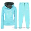 Comercio exterior transfronterizo otoño e invierno nuevo traje deportivo con capucha y forro polar pantalones de suéter de mujer ropa de mujer al por mayor