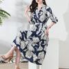 Ventas Directas de Fábrica Vestido de Seda de Morera 2023 Nuevo Vestido de Verano para Mujer Francesa Chifón Lujo