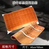 Almohada de bambú, con estampado de mahjong, hueca y transpirable, almohada de esterilla refrescante, adecuada para saunas, soporte para el cuello, cuentas de masaje, para una persona, almohada refrescante para el verano