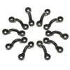Accesorios para kayak respaldo hebilla colgante cuerda elástica hebilla de anillo de tracción de plástico placa de clip fijo hebilla hebilla de fijación de barco de plástico hebilla en forma de C