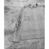 Sudadera Casual Redonda Holgada y Única de Estilo Retro Y2K Milenio con Estampado de Cruz Moda Urbana Nicho