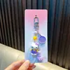 Chaveiro Gato Morango Desenho Animado Gatinho Pingente de Bolsa Lanyard de Celular Fofo Pingente para Chaveiro de Carro Pequeno Presente