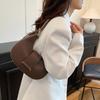 Bolsas Transfronterizas para Mujer, Bolsos Simples de Moda Otoño 2025, Bolsos de Hombro tipo Bollo de Moda