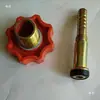 Conector Recto para Guía de Gas, Varilla de Rueda de Mano para Soplete, Adaptador de Tanque de Gas, Accesorios de Salida para Cilindro de Gas Licuado