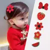 Artefacto de Acabado para el Cabello con Velcro Infantil Pegatina Mágica de Dibujos Animados para Bebé Pegatina para Niña Pequeña Pegatina para Flequillo de Niña Pequeña Tarjeta para el Cabello