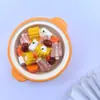 Suministro Directo de Fábrica de Imanes de Refrigerador de Resina, Características de Chongqing, Estilo Nacional Estéreo Cultural y Creativo Comida, Comida y Juego Mensaje Pegatinas Magnéticas 3D