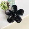 Presilha de Cabelo Flor de PC para Mulheres, Venda Quente Transfronteiriça na Amazon, Presilha de Garra de Cabelo de Alta Qualidade para Penteados Updo na Parte de Trás da Cabeça, Adequada para Banho