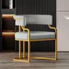 Silla de Comedor de Lujo Ligero para Uso en Casa, Sala de Estar, Sillón Sofá para Mahjong, Recepción de Hotel y Negociación, Juego de Mesa y Sillas Comerciales, Tocador, Específico para el Cliente