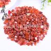 Oferta especial grava de ágata roja del sur natural decoración fondo bonsái pecera piedra para uñas carcasa de teléfono móvil mina Tao Ciencia Popular