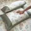 Fundas de almohada de seda helada de verano, un par de fundas de almohada para niños, paquete individual 48X74cm, funda interior para núcleo de almohada de ratán helado para el hogar