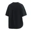 Roupas Masculinas Berlim Masculino 85 Camiseta Top Bolso Controle de Preço Solta Verão Casual Novo Manga Curta Preto Não