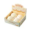 Caja Exhibidora de Juguete Squishy en Forma de Panecillo, Disponible en Stock, Exclusivamente para Suministro Transfronterizo del Fabricante Original, Caja de Embalaje Caja Sorpresa con Set de Cinturón Impreso a Color