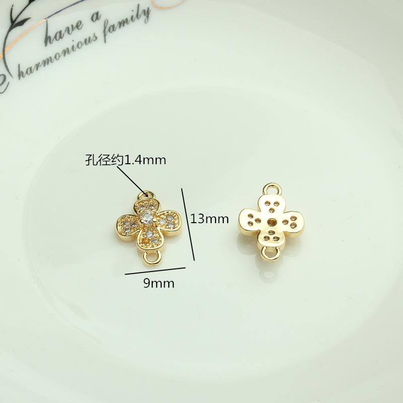 四叶草双圈吊坠01