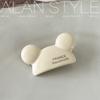 Pinza Lateral de Ácido Acético de 4 mm de Espesor ~ Estilo Japonés Coreano Lindo Orejas de Mickey Pinza para Cola de Caballo Pinza Pequeña para el Cabello Pinza para Flequillo Accesorio para el Cabello