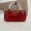 Bolsa de Bowling Nueva Vintage Transfronteriza de Cuero Genuino Tipo Boston Almohada Gran Capacidad Portátil para Hombro Cruzado para Mujer