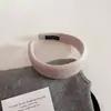 Diadema de Lana de Alta Gama para Otoño e Invierno con Borde Ancho y Cabeza de Esponja, Elegante y con Estilo Accesorio para el Cabello, Suave y Versátil, Pinza para el Cabello de Top