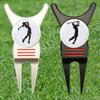 En stock horquilla multifuncional Guoling línea de puntería marcador de bola tenedor de bola traje soporte auxiliar para palo de golf Rascador