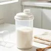 Dispensador de azúcar blanco con tazas medidoras, dispensador de jugo multiusos de grado alimenticio y botella de almacenamiento