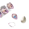 Nova Sinfonia K9 Cristal de Diamante Vidro Gota de Água de Diamante Coração Pequeno Doce de Rocha Pêssego Torto Coração Pontudo Fundo Pontiagudo Diamante de Forma Especial Pilha de Unhas de Diamante Diamante