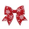 Accesorios para el cabello de Navidad para niña transfronterizos Alce copo de nieve estampado a mano Accesorios para fiesta de princesa Horquilla Horquilla 4791