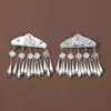 Accesorios para el Cabello de Estilo Étnico para Niños, Adornos para el Cabello, Collares, Cadenas para la Frente Estilo Xizang Étnico Miao, Pinzas para el Cabello para Niñas de Grupos Étnicos Minoritarios en Áreas Miao, Adecuado para Fotos