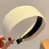 Elegante diadema de ala ancha para mujer, nuevo modelo 2026, diseño de copa alta, adecuada para lavarse la cara, uso diario, accesorio de pelo versátil