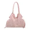 Bolsa de mano dulce fresca al por mayor Bolsa tote Bolsa de mujer 226 Nuevo estilo de otoño Estrella Pequeña Floral Bolso de un solo hombro Versátil Bolso de axila