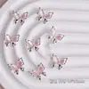 Accesorios Japoneses para Uñas con Circonita Nueva Lujo Ligero Celebridad de Internet DIY Hueco Ojo de Gato Lazo Decoraciones para Uñas de Fototerapia