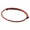 Festival del Bote del Dragón Cuerda de Colores Pulsera de Cuerda Roja Wu Qingfeng Mismo Tobillera Este Año Cuerda de Colores Cuerda de Mano Tejida con Plegarias