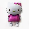 Grande balão de filme de alumínio tridimensional KT cat 116cm grande balão de folha de alumínio de gato dos desenhos animados balão de brinquedo de aniversário